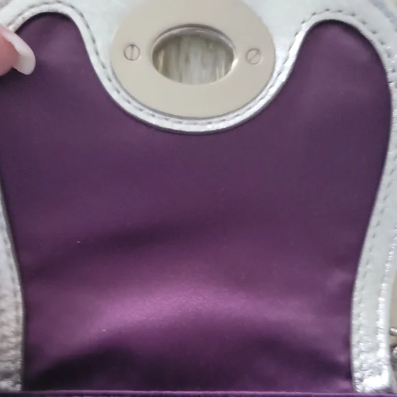 Coach Poppy Limited Edition Silver Sequin Micro Bag - Picture 11 of 16